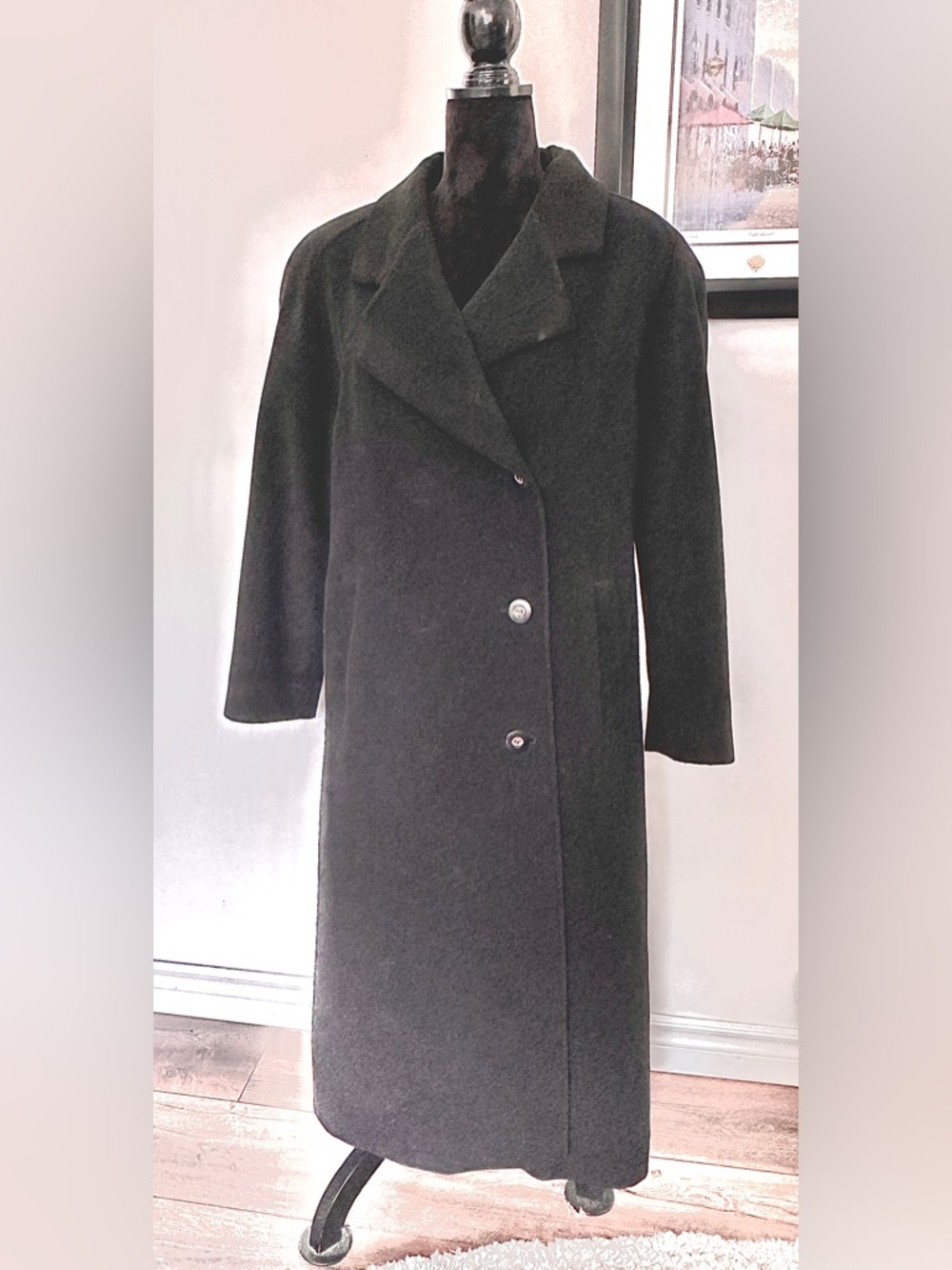 Mallia Vintage Wool and Cashmere Coat